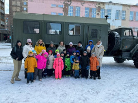 Экскурсия в воинскую часть Экскурсия в воинскую часть.